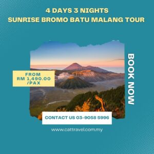 4D/3N - SUNRISE BROMO – BATU MALANG TOUR